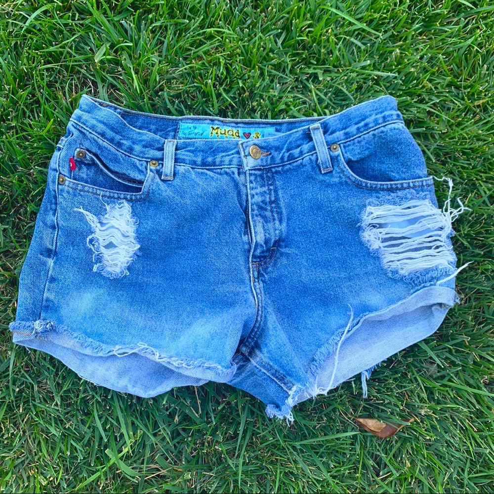 mudd denim shorts